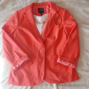 The Limited Coral Blazer